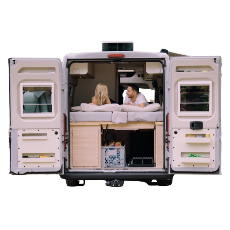 SpaceSaver Travel verbaut im Fiat Ducato